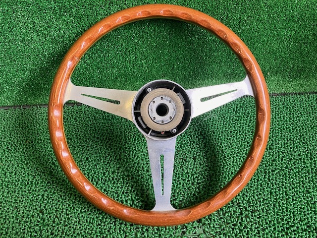 宮城県発 ナルディ NARDI ステアリング ウッド クラシック 約36cm ボス