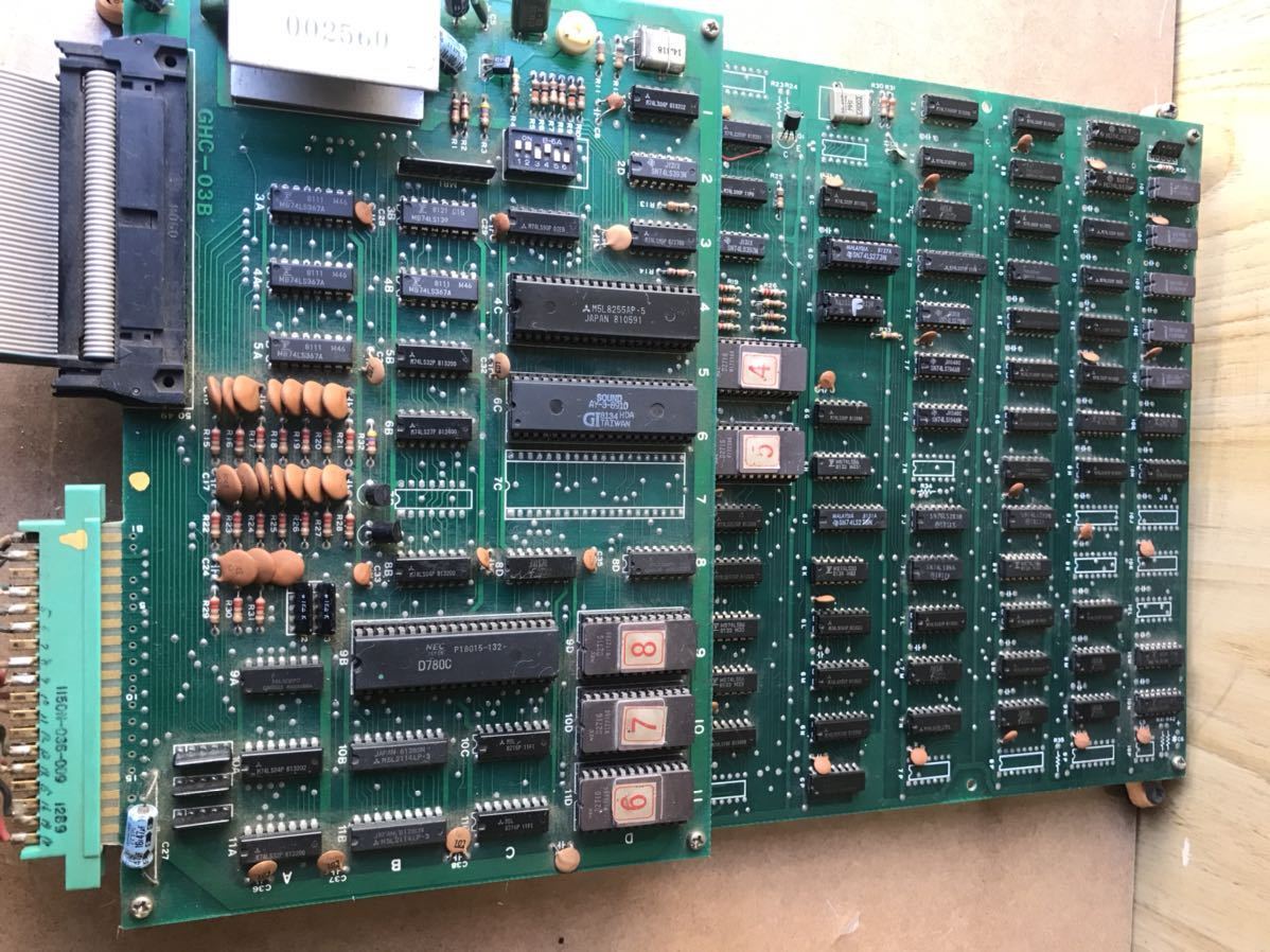 アーケードゲーム基板（状態不明中古品）【No.71】 アーケードゲーム基板（状態不明中古品）【No.71】 アーケードゲーム