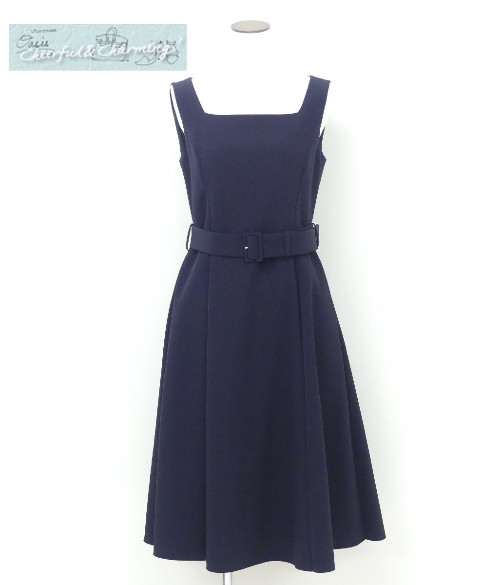 FOXEY NEWYORK ワンピース ドレス シンフォニー 40 ミッドナイトブルー