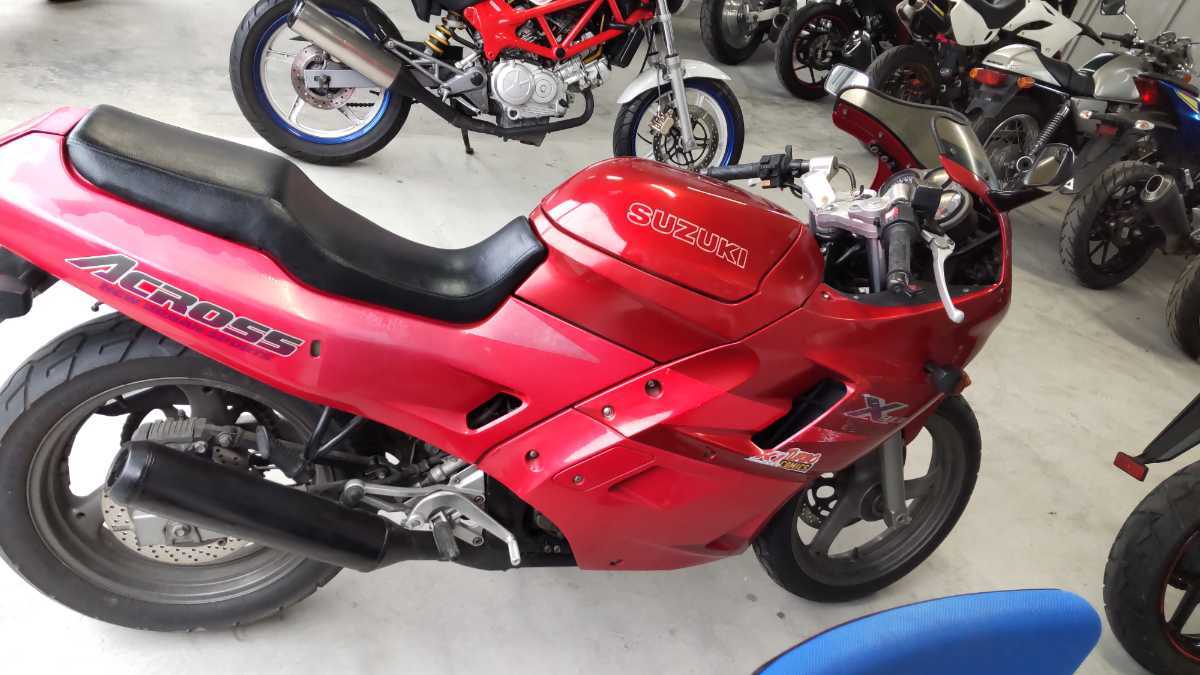 SUZUKI アクロス アクロス250 Yahoo!オークション 高速走行動画 夜 