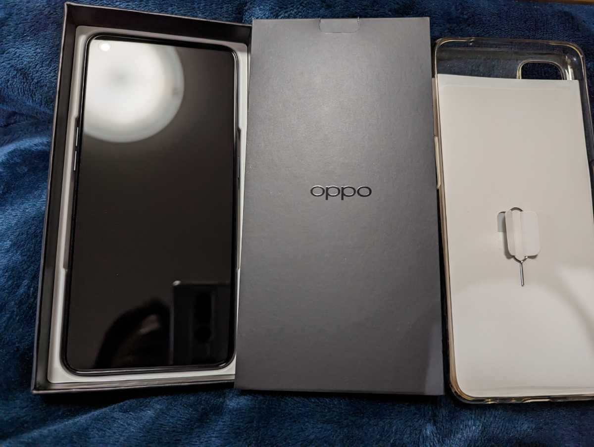 OPPO Reno 5 A シルバーブラック SIMフリー SIMロック解除済 OPPO Reno