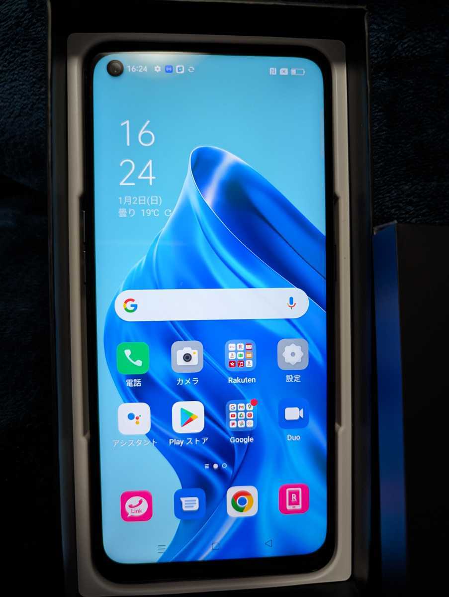 OPPO Reno 5 A シルバーブラック SIMフリー SIMロック解除済 OPPO Reno