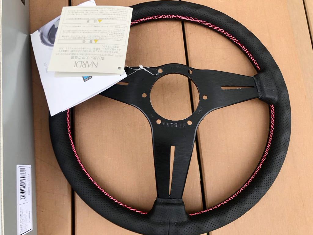 正規品 FET 限定 NARDI ナルディ ピンク ラリー ステアリング 新モデル 