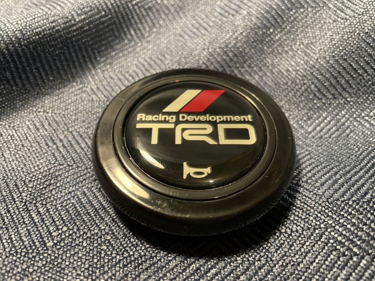 TRD ホーンボタン 当時物 旧車 (ステアリング、ハンドル関連用品
