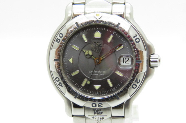 1円～【ジャンク扱い 電池切れ】TAG HEUER タグホイヤー 6000シリーズ 