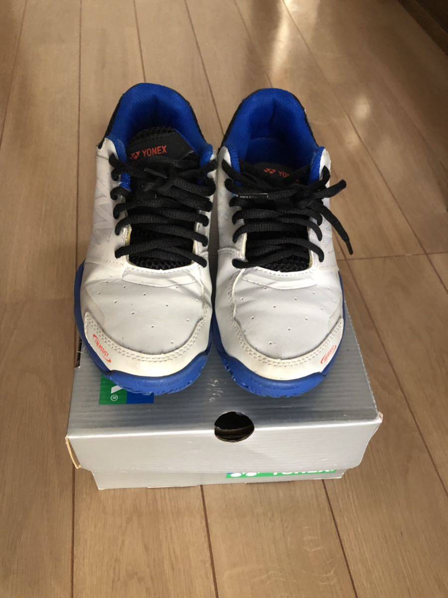 YONEX ヨネックス テニスシューズ　パワークッション　 23.0cm キッズ　ジュニア