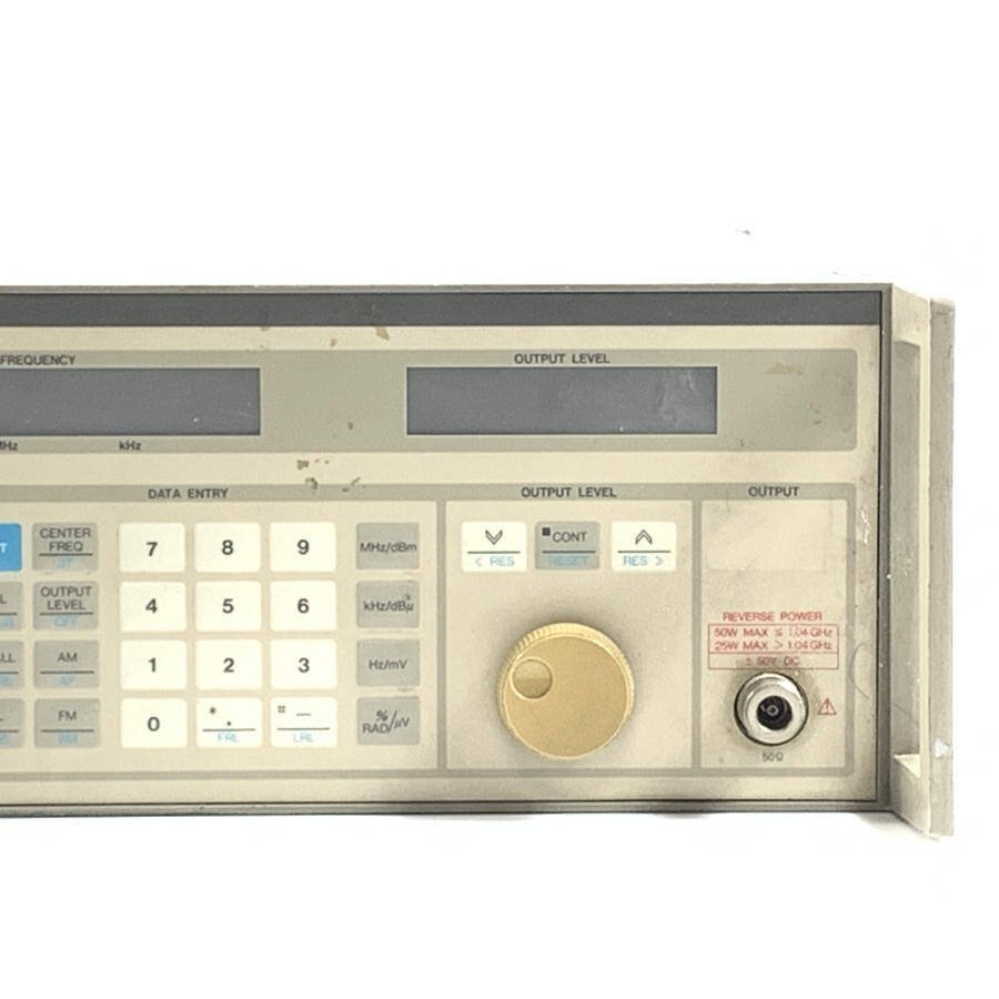 Anritsu アンリツ MG3602A SIGNAL GENERATOR 0.1-2080MHz シグナル 