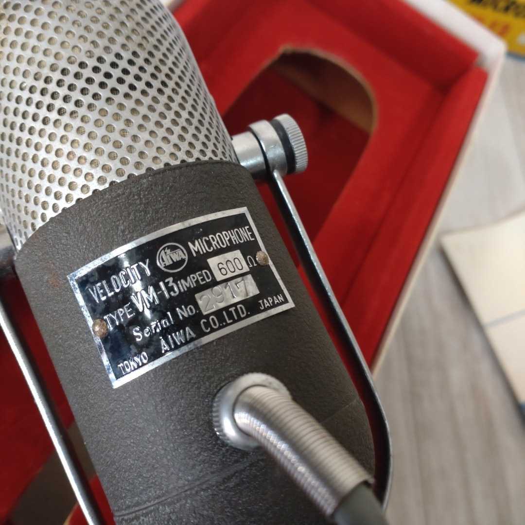 Aiwa VM-13 リボンマイク 楽器・機材