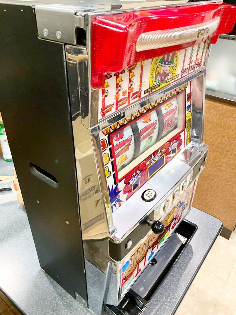 パチスロ 実機 4号機 北電子 ファイナルジャグラー 大当り確率設定可能