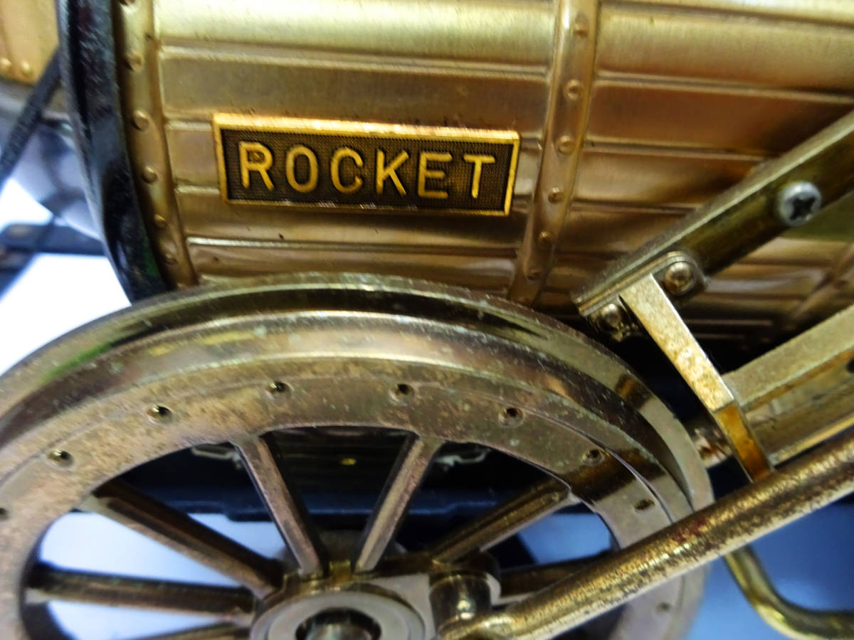 ◇希少 昭和レトロ 蒸気機関車 スチーブンソン ロケット号 ROCKET SL 