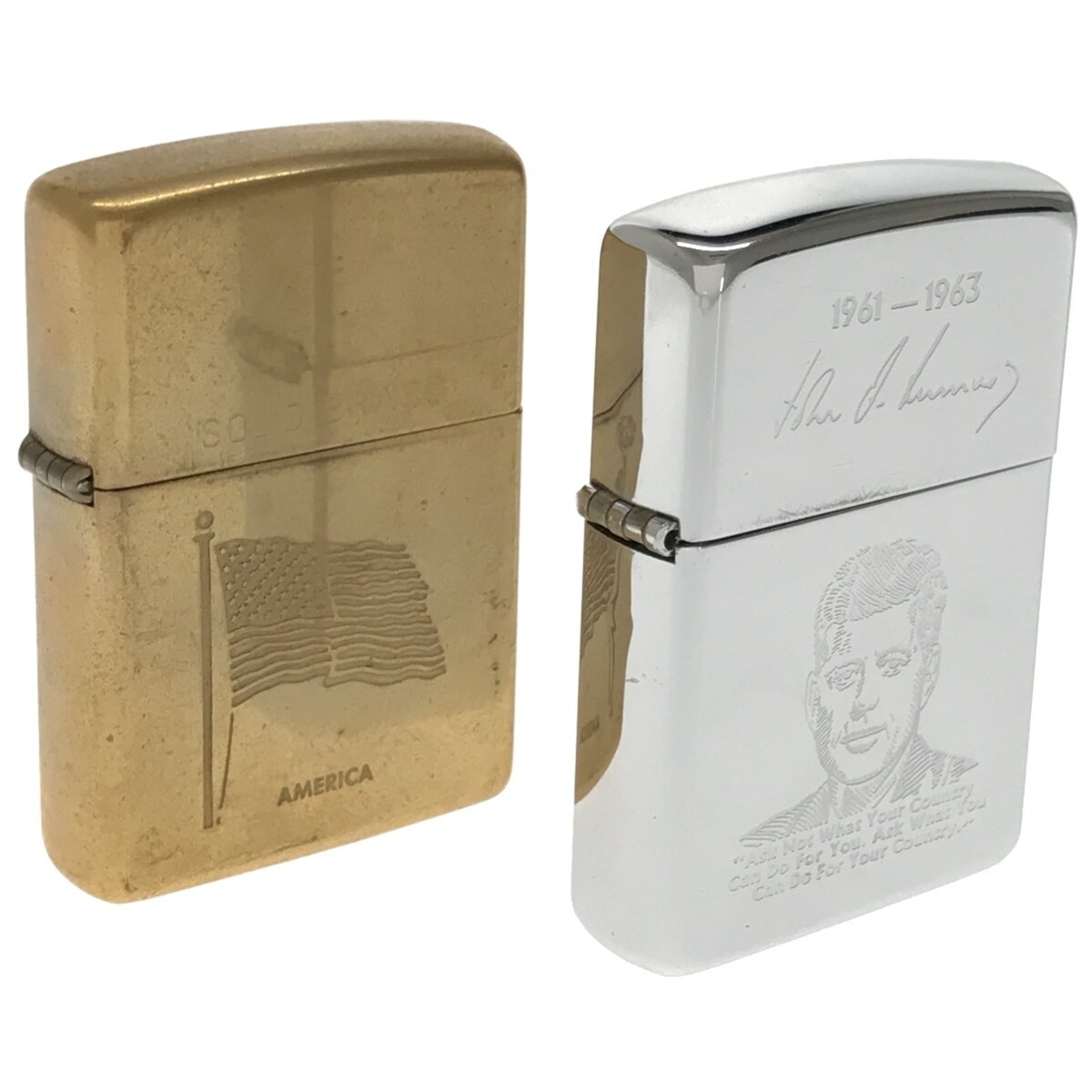 ZIPPO - ジョン・F・ケネディ Made in 93年製｜トレファクONLINE