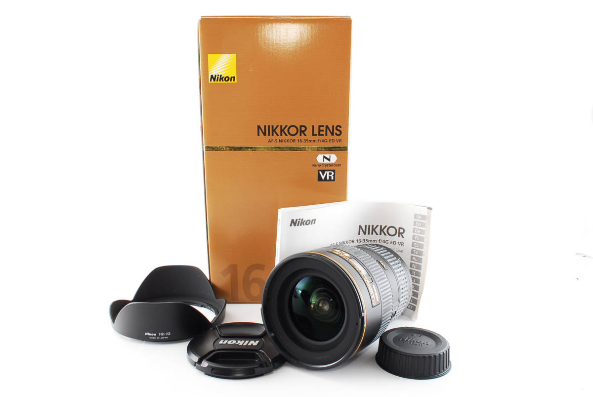 Nikon ニコン AF-S NIKKOR 16-35mm F4 G ED VR 元箱付き