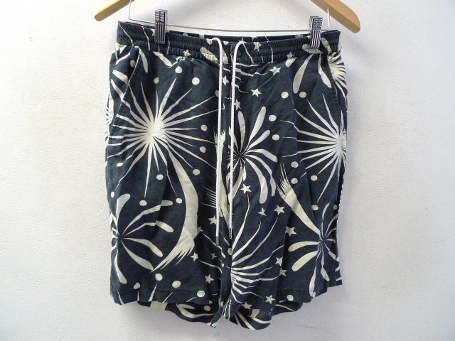 ◆Sasquatchfabrix　サスクワッチファブリックス　総柄 柄　ショーツ　ショートパンツ サイズL 希少