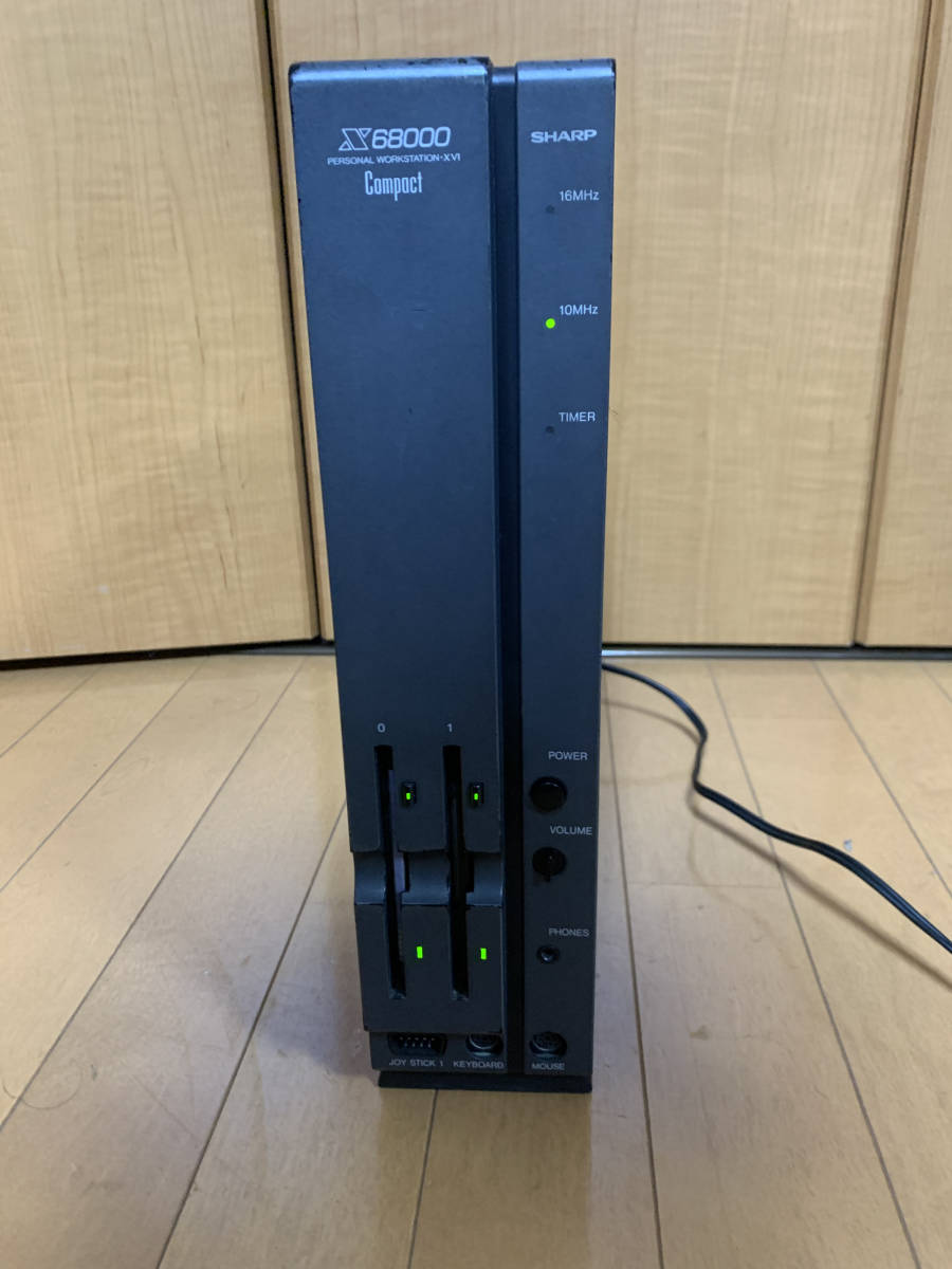 ジャンク SHARP シャープ X68000 Compact XVI CZ-674C-H ジャンク品