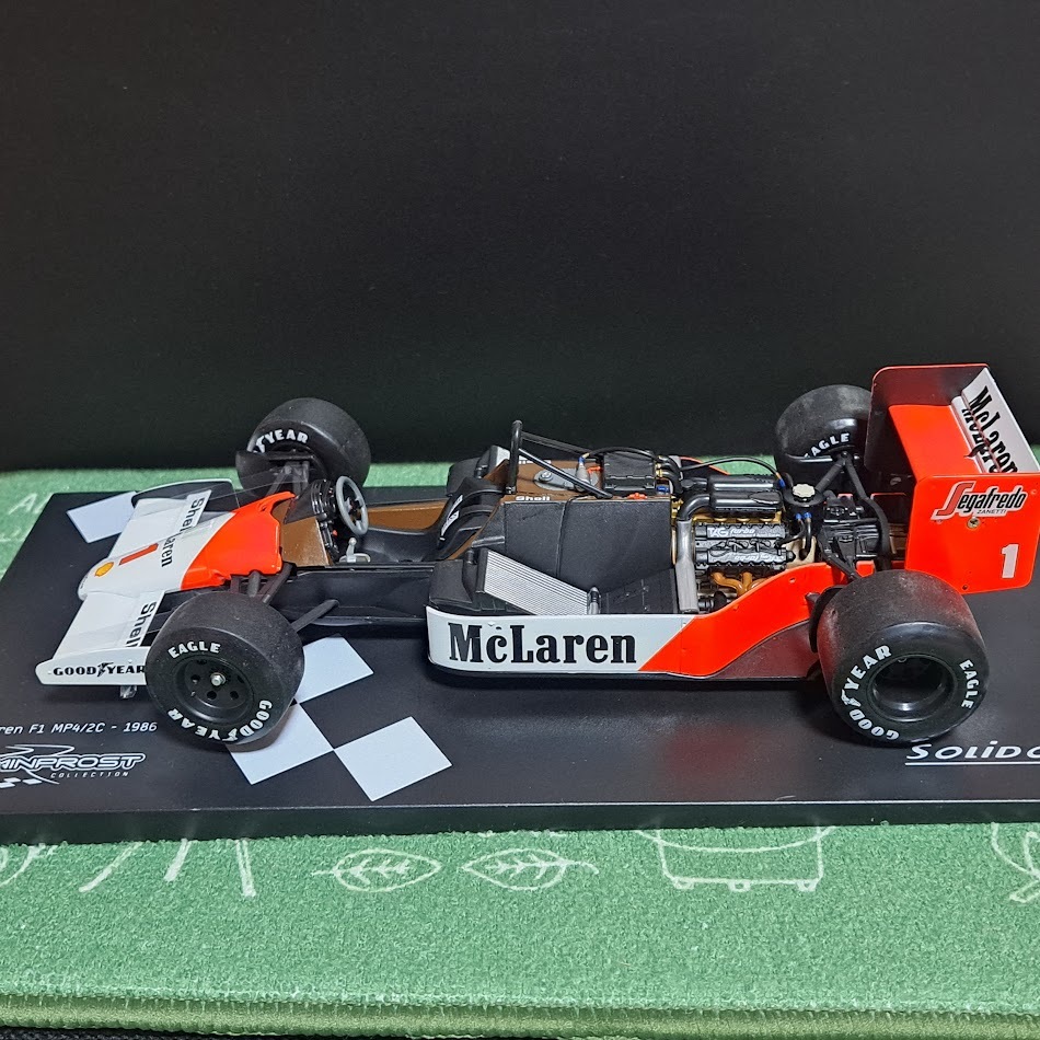 SOLIDO 1/18 マクラーレン F1 MP4/2C 1986 A.プロスト SOLIDO 1/18