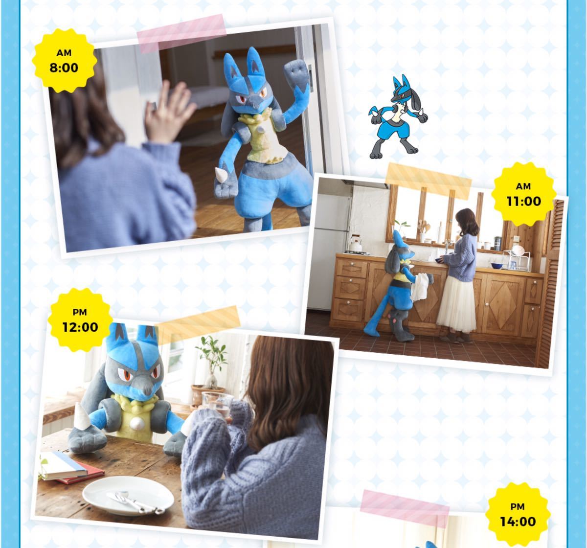 輸送箱 ポケモンセンター限定品 ぬいぐるみ 等身大ルカリオ 1円 