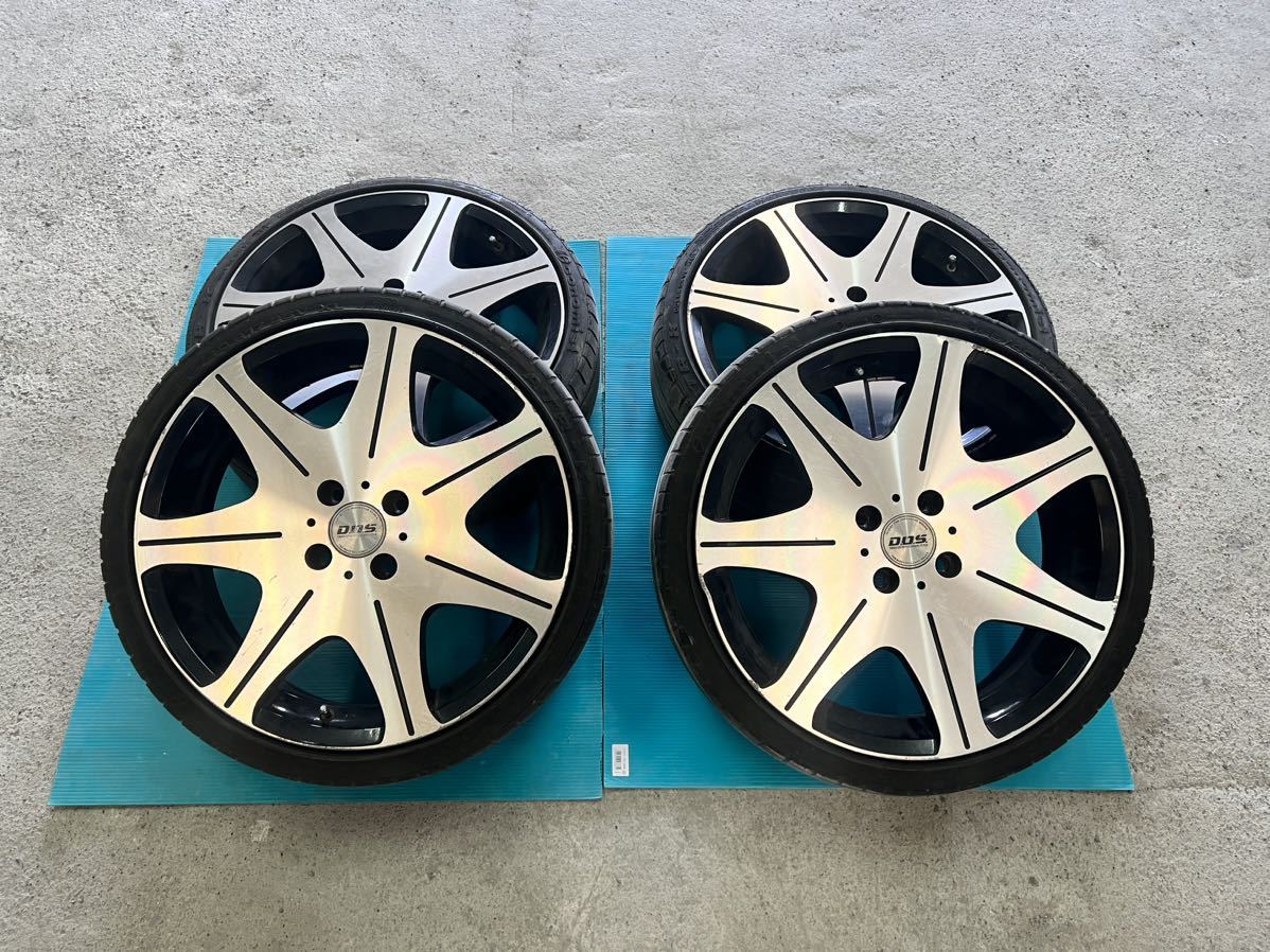 D.O.S 17インチアルミホイール 5.5J PCD100 4穴 165/40R17 N-BOX 