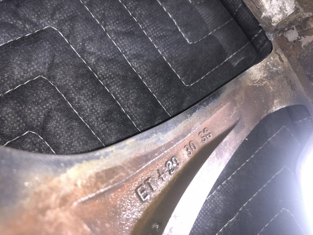 希少！ グレートカンパニー グレネード GX-01 メッキ 18インチ 9J＋30