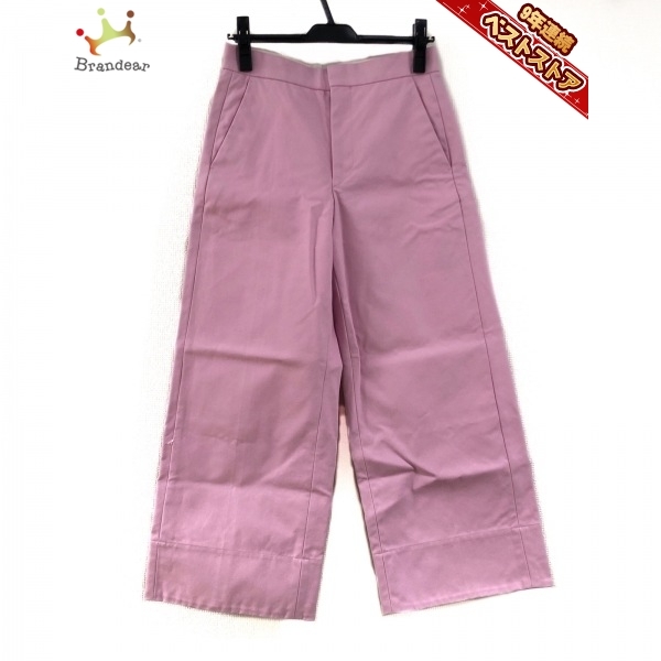 ドゥロワー Drawer パンツ サイズ36 S - ピンク レディース フルレングス ボトムス