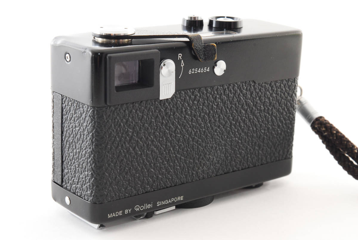 ☆ Rollei 35 ローライ Tessar 40mm F3.5 ブラック ♯1262 | PIOUSTEC.COM