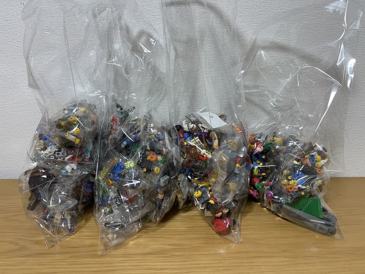 LEGO レゴ 大量 卒業まとめ売り 引退品 ミニフィグ500体以上 レア物未  