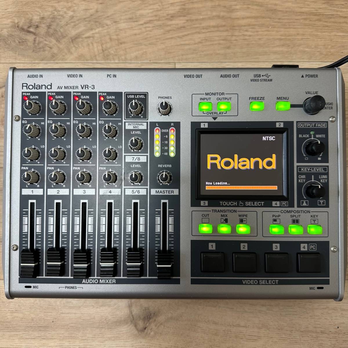 Roland ローランド AVミキサー AV MIXER VR-3 ACアダプタ付 Roland AV