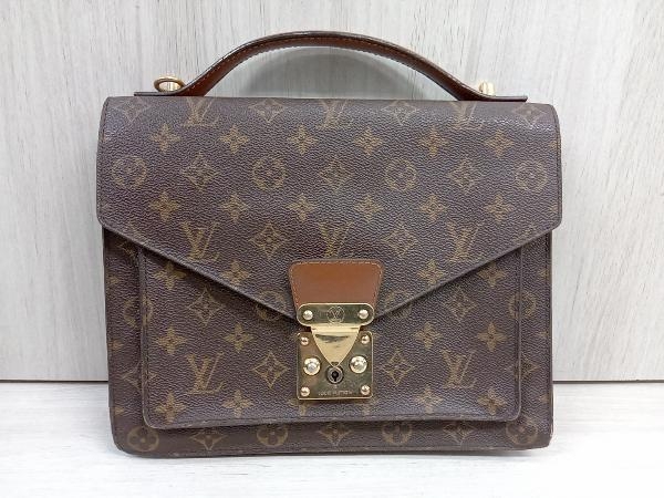 LOUIS VUITTON／モノグラム SR0052／モンソー バッグ 店舗受取可