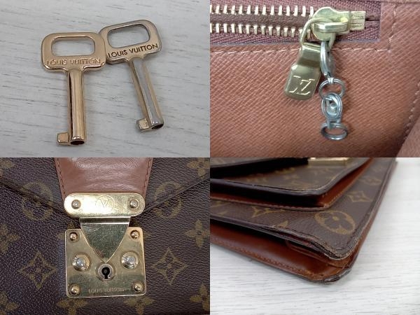 LOUIS VUITTON／モノグラム SR0052／モンソー バッグ 店舗受取可