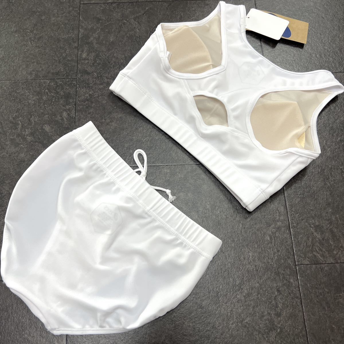 アシックス 女子陸上ユニフォーム上下セット Mサイズ ホワイト単色  