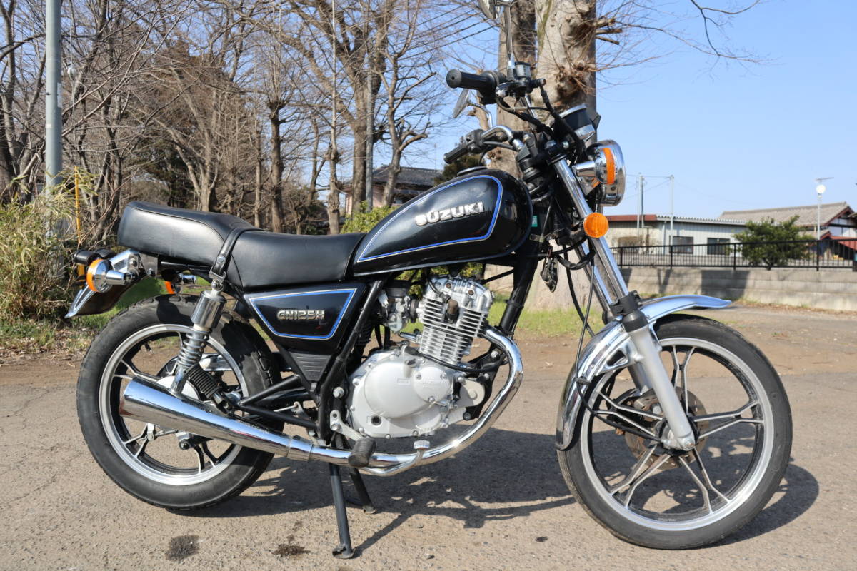 スズキ SUZUKI GN125H(LC6PCJG9-) 125cc 実動車 バイク 原付【動画有 