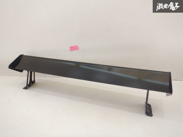 C-WEST Cウェスト 汎用 アルミ GTウイング リア リヤ スポイラー ウイング エアロ 黒系 全長約140cm 高さ約30cm DC2 インテグラにて使用