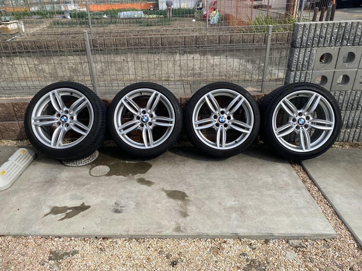 BMW 5シリーズF10 F11純正Mスポーツホイールセット前245／40R 19 後275