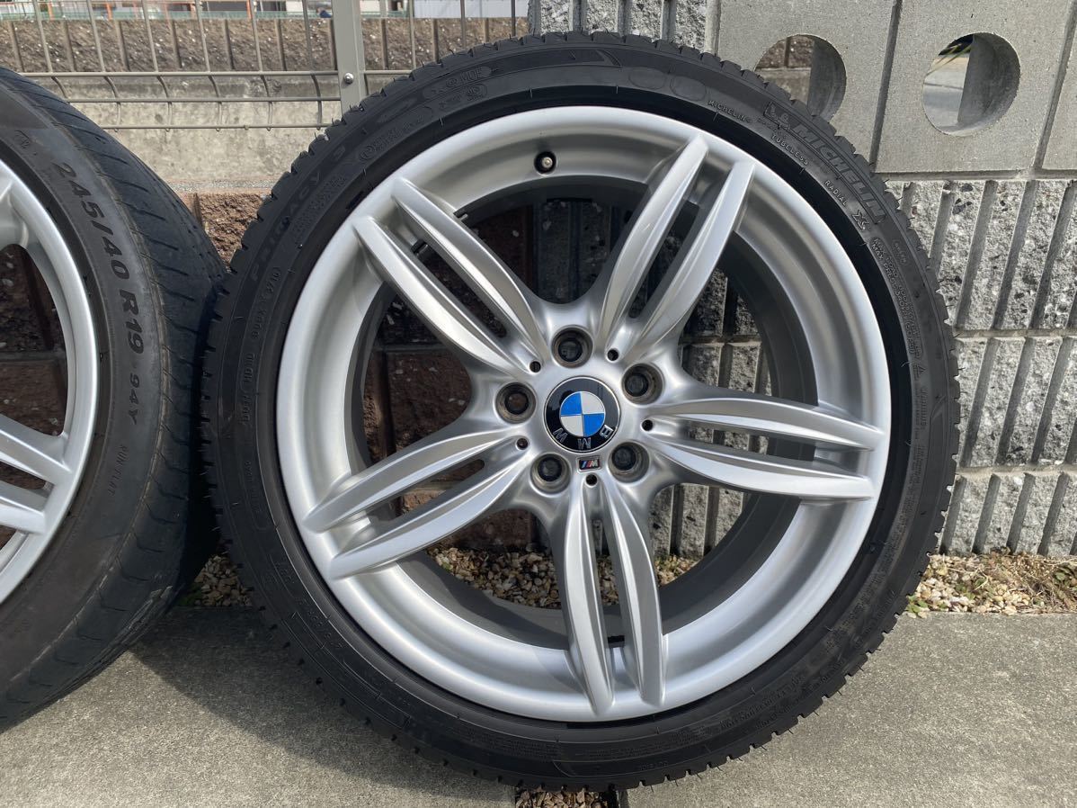 BMW 5シリーズF10 F11純正Mスポーツホイールセット前245／40R 19 後275