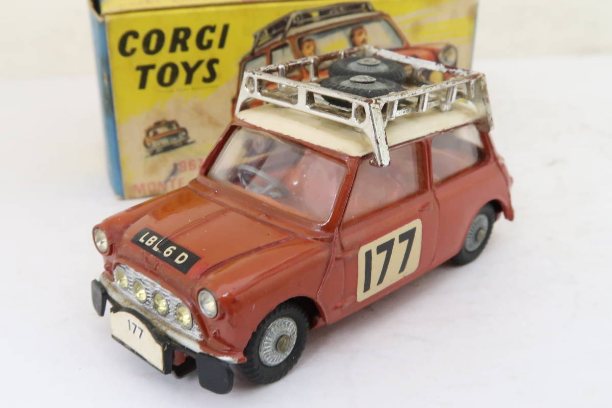 CORGI TOYS MONTE-CARLO B.M.C. MINI COOPER S #177 ミニクーパー