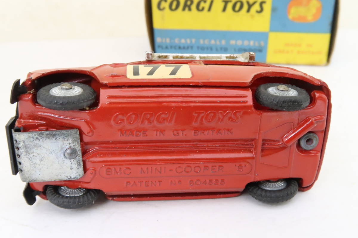 CORGI TOYS MONTE-CARLO B.M.C. MINI COOPER S #177 ミニクーパー