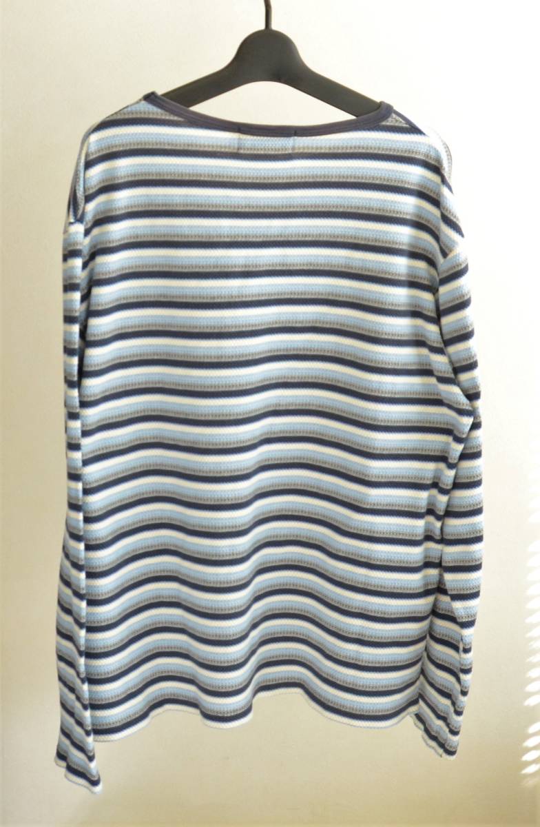 90s 初期タグ RRL ダブルアールエル ジャガード ボーダー カットソー