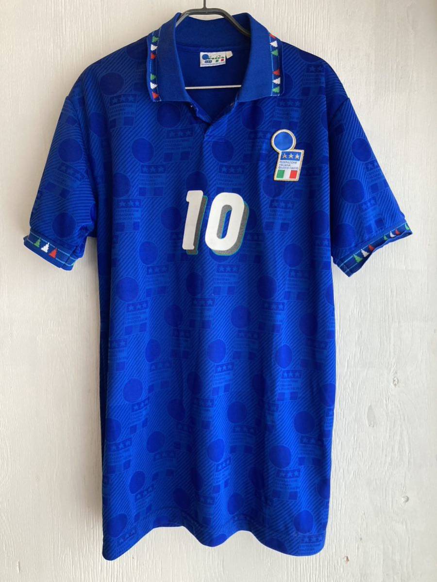 1994 ロベルト・バッジョユニホーム 大得価，人気 1994イタリア代表(H) 1994WC 準優勝 ロベルト・バッジョ
