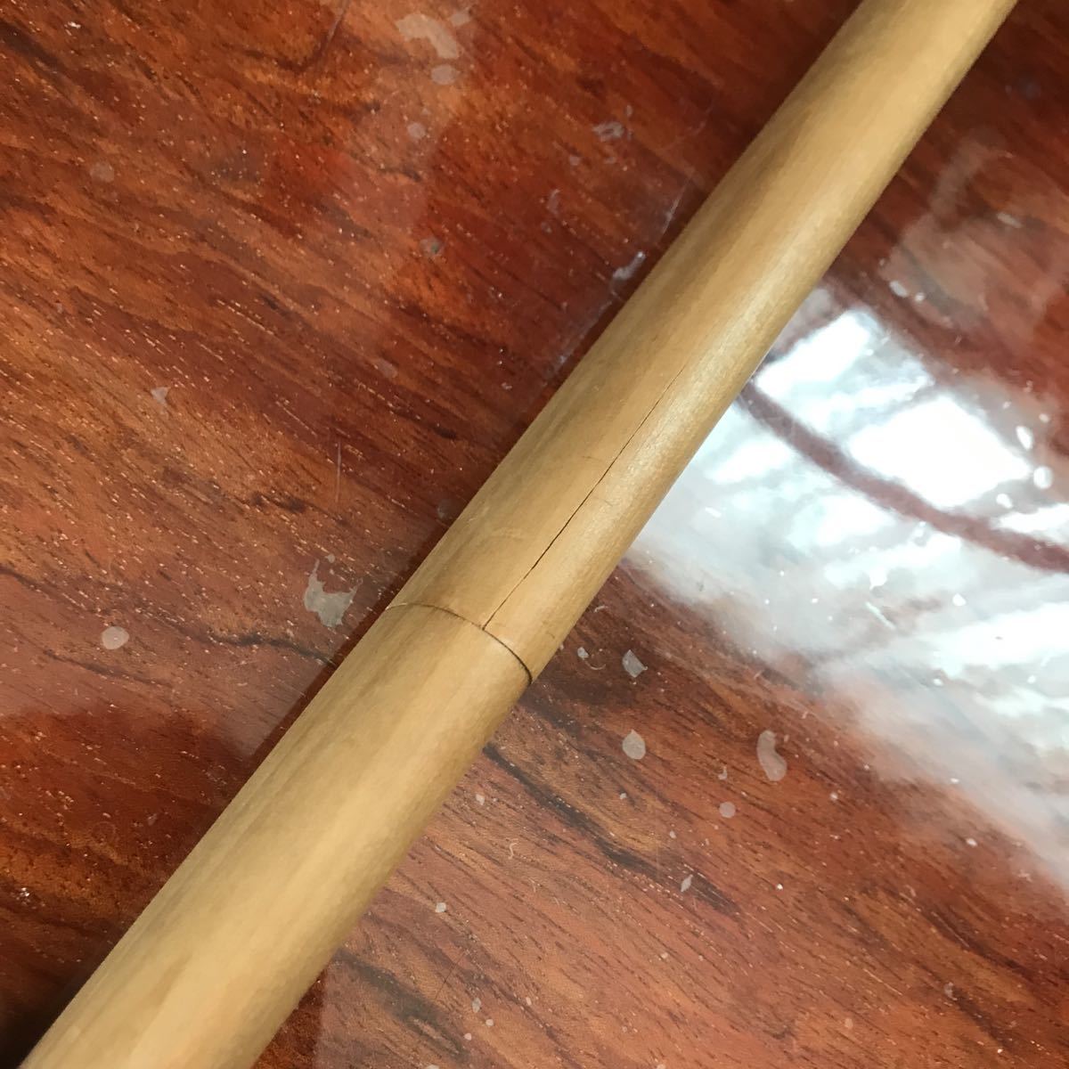 義尚 塗師屋小刀 安来鋼 全長約31.8cm 刃長約18cm 短刀 鞘 包丁 塗師屋