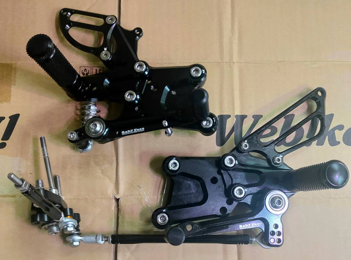 美品】CBR600RR(21〜)2BL-PC40用 ベビーフェイス バックステップ 