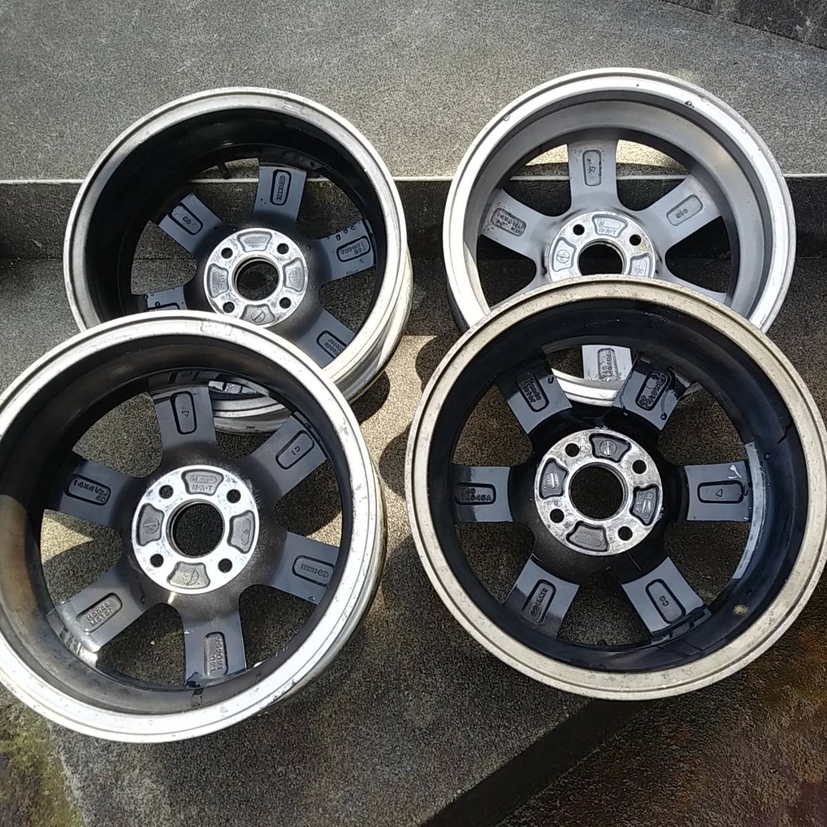 N-ONE ホンダ 14インチ 純正 ホイール JG1 N－ONE プレミアム