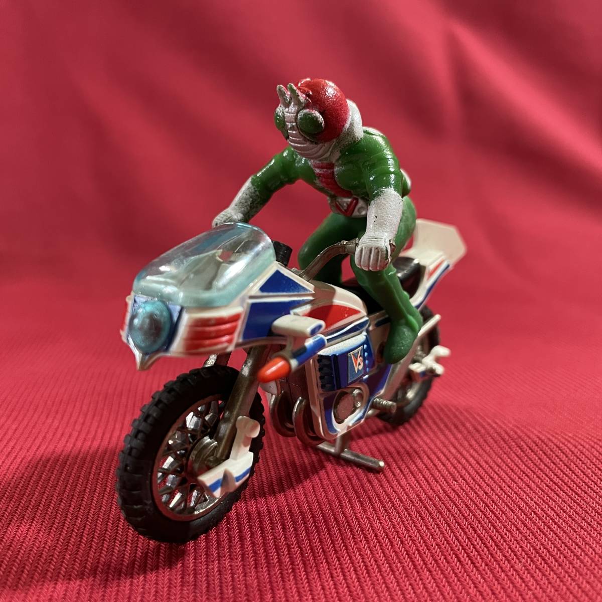 昭和当時物】○ ポピー ポピニカ ハリケーン号 /仮面ライダーV3 超合金