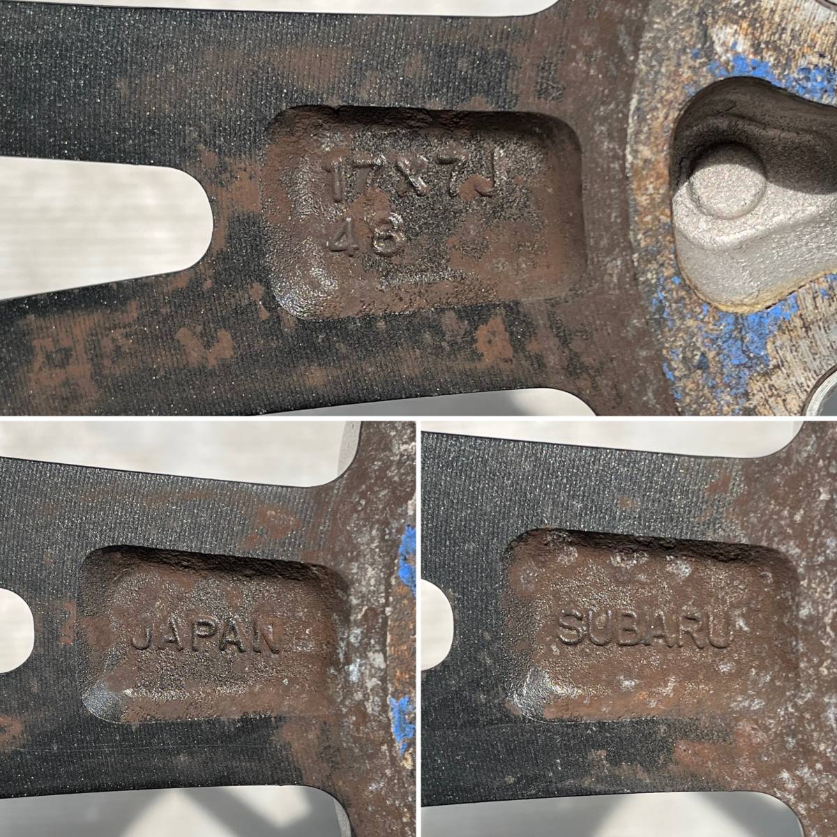 スバル SUBARU BRZ 純正ホイール 86 17インチ 7J +48 100/5穴 レガシィ インプレッサ プリウス 純正流用等 4本 セ