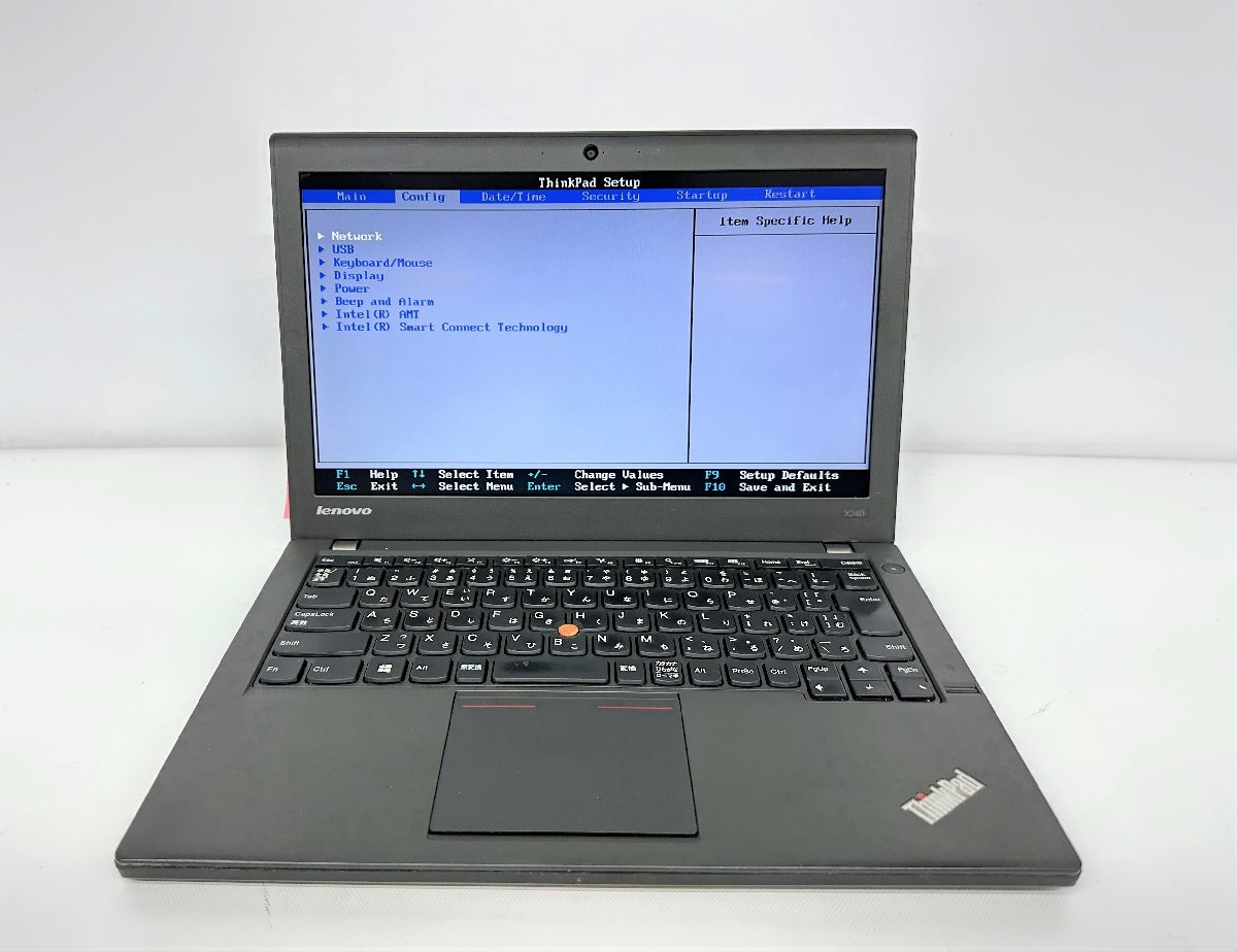 限定1円 Lenovo ThinkPad X240 Type 20AL BIOS確認済 i5-4300U/8GB