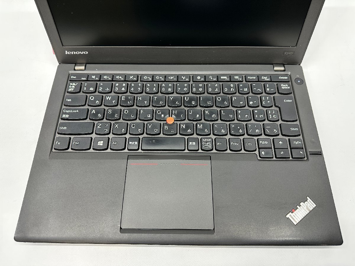限定1円 Lenovo ThinkPad X240 Type 20AL BIOS確認済 i5-4300U/8GB