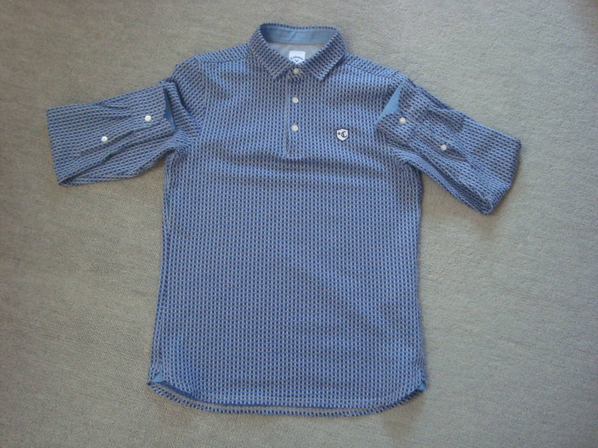 【送料無料】キャロウェイ　長袖ポロシャツ_2