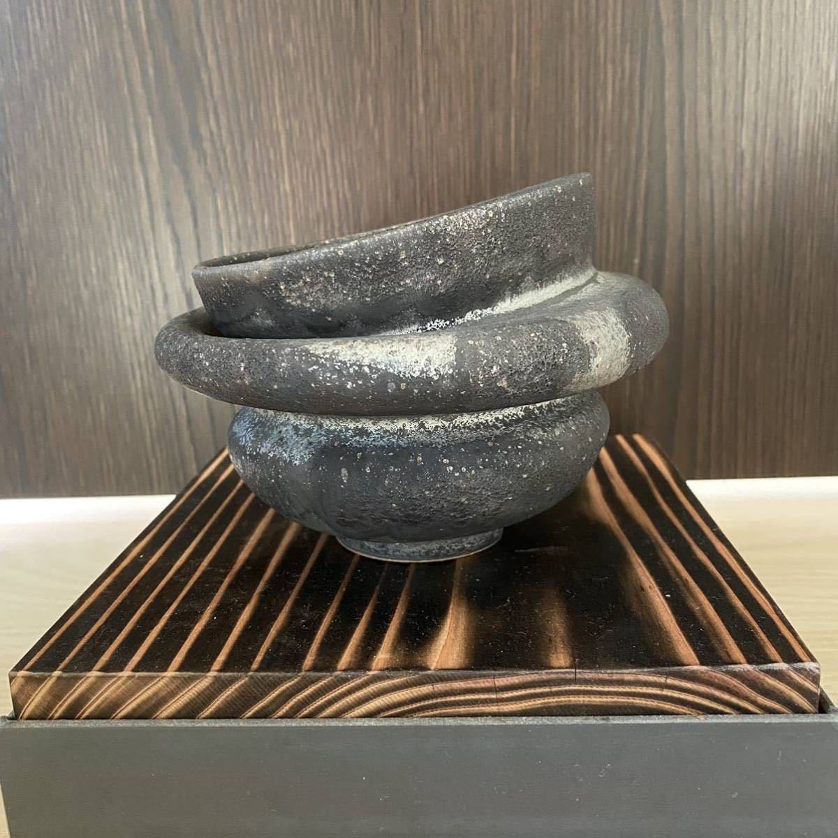 中鉢 細川政己 Y鉢 霞鉢 植木鉢 invible ink raw life factory RLF  