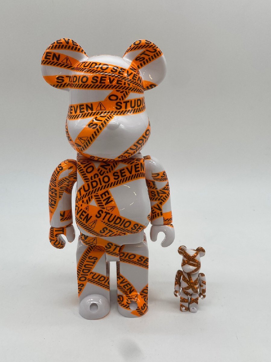 フィギュア BE@RBRICK X STUDIO SEVEN 100% ＆ 安から 400 