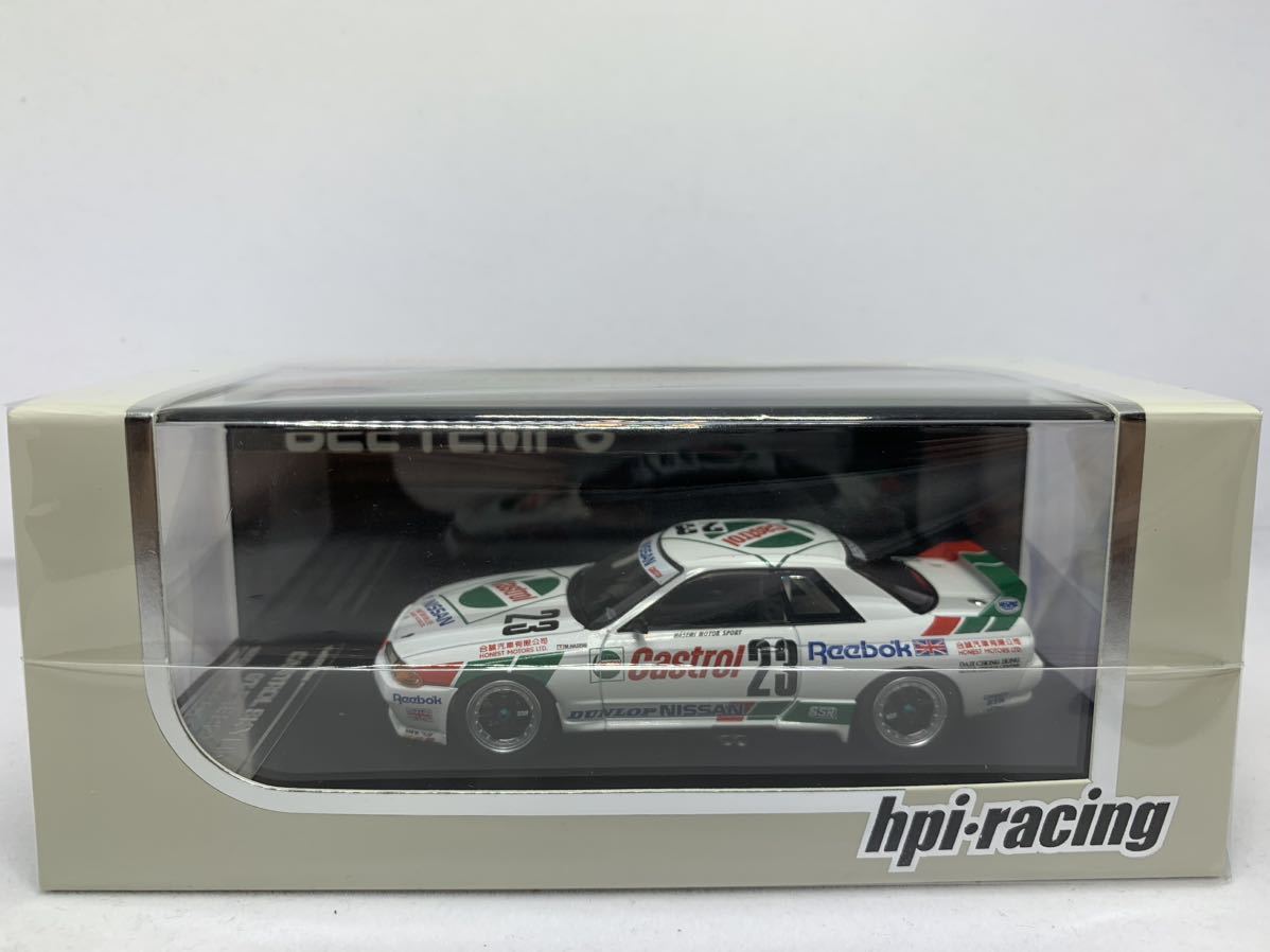 ベルテンポ特注] 新品 1/43 hpi 8082 Nissan Skyline GT-R R32 #23 