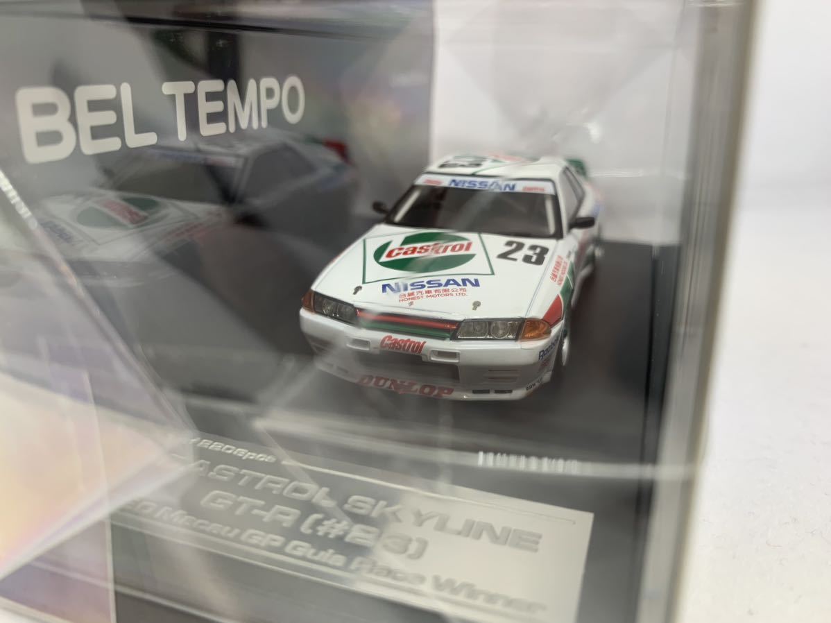 ベルテンポ特注] 新品 1/43 hpi 8082 Nissan Skyline GT-R R32 #23