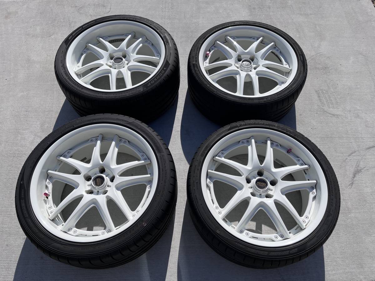 RAYS レイズ VOLK RACING ボルクレーシング GT-V ホイール 4本 19inch 